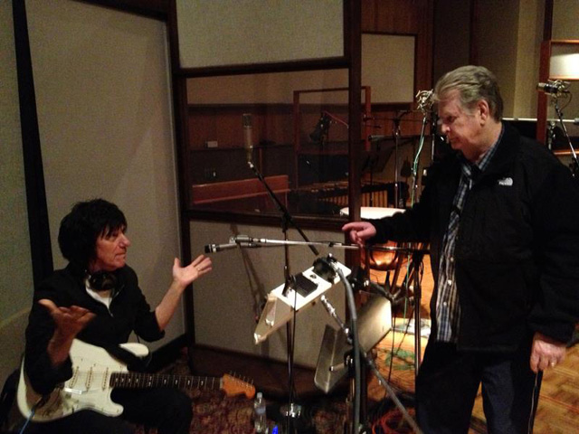 Brian Wilson and Jeff Beck