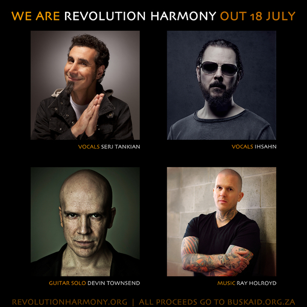 We Are / Revolution Harmony - Ray Holroyd, Serj Tankian, Ihsahn, Devin Townsend