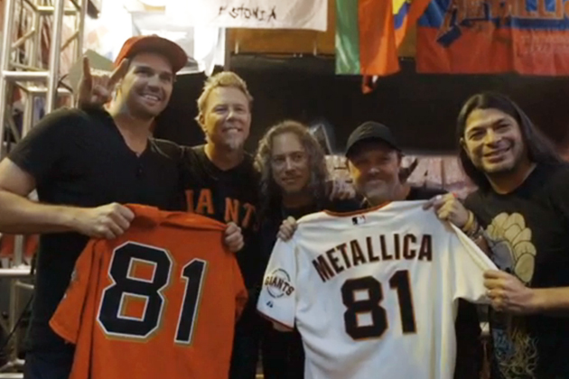 Metallica and Barry Zito