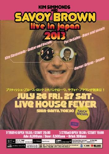 SAVOY BROWN Live in Japan 2013