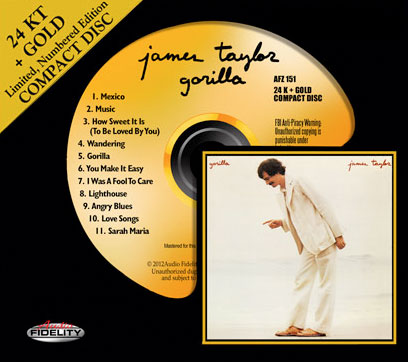 James Taylor / Gorilla [24K GOLD CD]