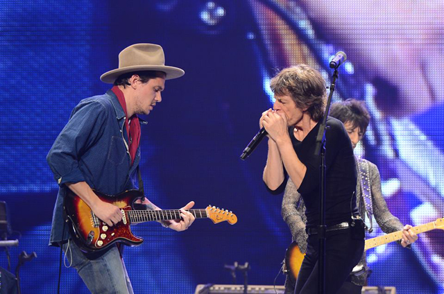 Rolling Stones and John Mayer