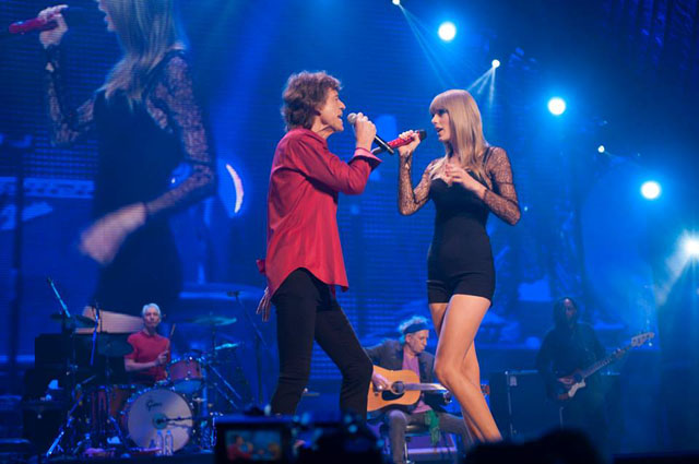 Rolling Stones and Taylor Swift