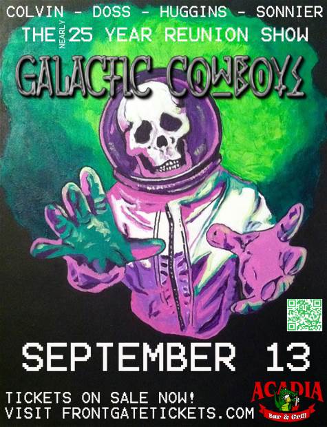 GALACTIC COWBOYS (nearly) 25-year reunion concert