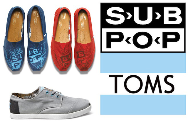 Sub Pop Records×TOMS