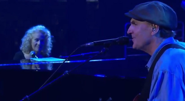 Carole King and James Taylor