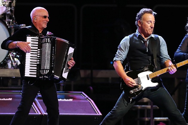 Roy Bittan and Bruce Springsteen