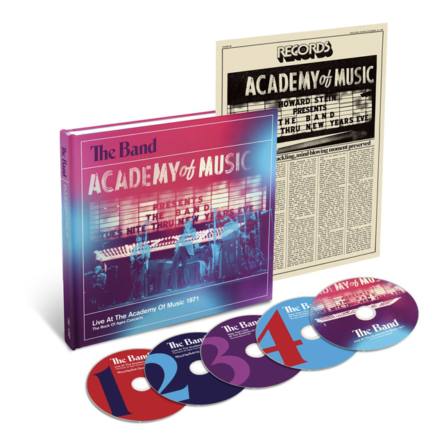 ザ・バンドの4CD＋DVD『Live At The Academy Of Music 1971』、プロモ