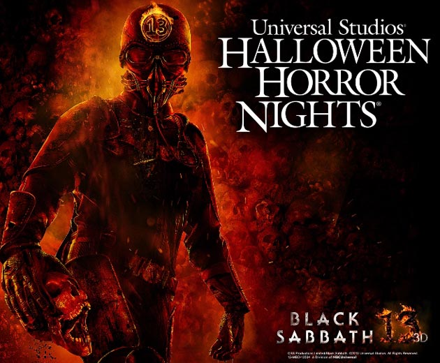 Universal Studios Halloween Horror Nights - Black Sabbath: 13 3D