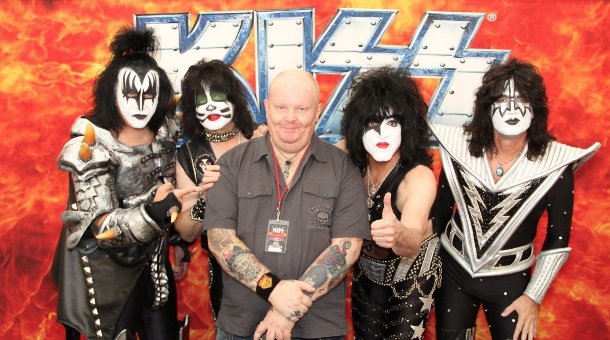 Alan G Parker and Kiss