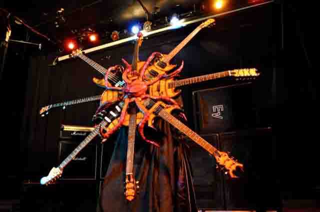 Rocktopus Eight-Neck Guitar