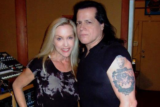 Glenn Danzig and Cherie Currie