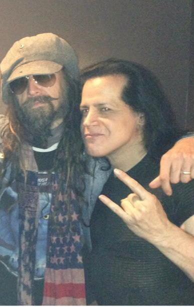 Rob Zombie and Glenn Danzig