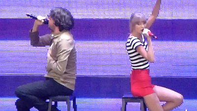 Taylor Swift and Snow Partol's Gary Lightbody