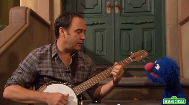 Sesame Street: Dave Matthews and Grover Sing about Feelings