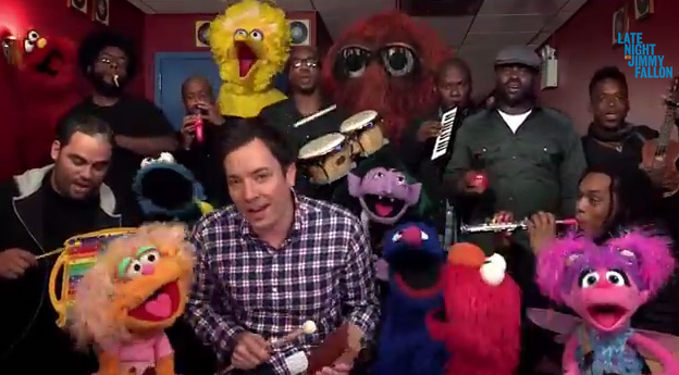 Jimmy Fallon, Sesame Street & The Roots