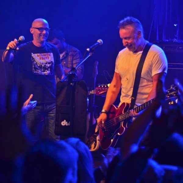 Moby and Peter Hook