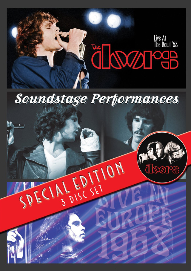 The Doors / LIVE AT THE BOWL ’68 / SOUNDSTAGE PERFORMANCES / LIVE IN EUROPE 1968 [3DVD]
