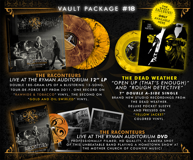 VAULT PLATINUM PACKAGE #18 - Third Man Records