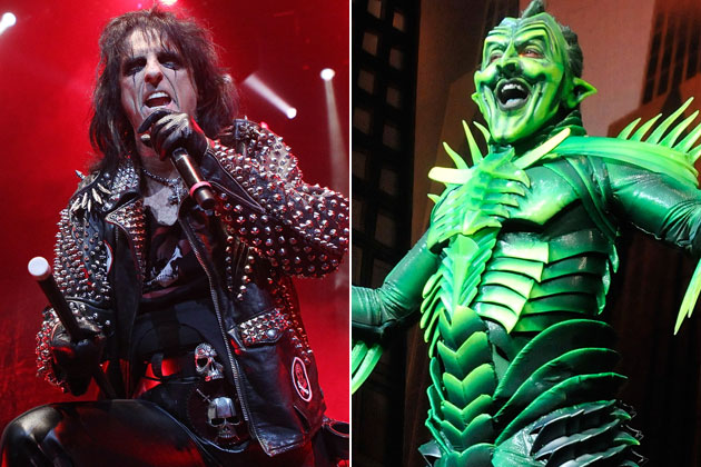 Alice Cooper and Green Goblin