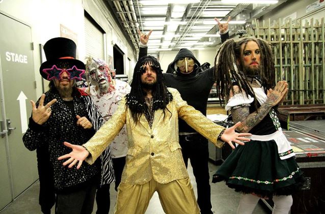 KORN Performs In Costume