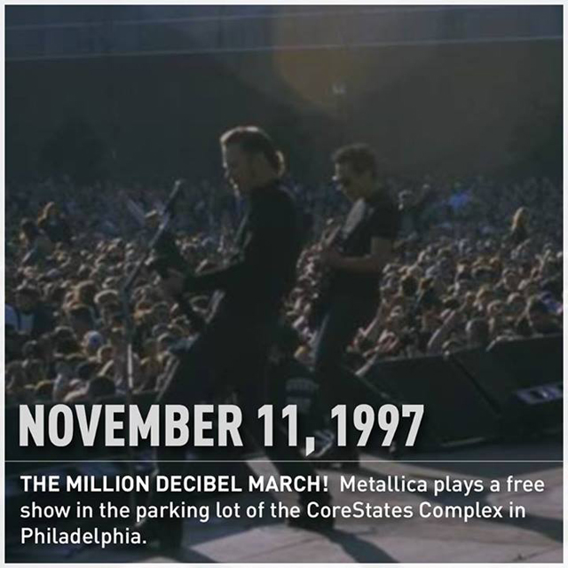 Metallica  November 11, 1997