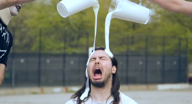 ANDREW W.K. - YOU TWEET IT, THEY DO IT - Gets Slimed With Creme Fraiche