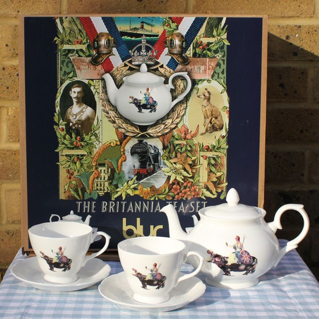 BLUR - THE BRITANNIA TEA SET