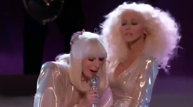 Christina Aguilera and Lady Gaga