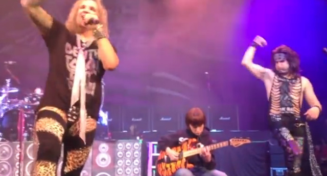 Steel Panther and Aidan Fisher