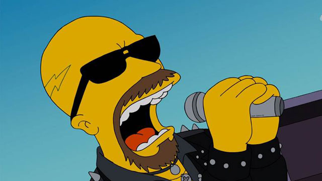 Rob Halford - The Simpsons