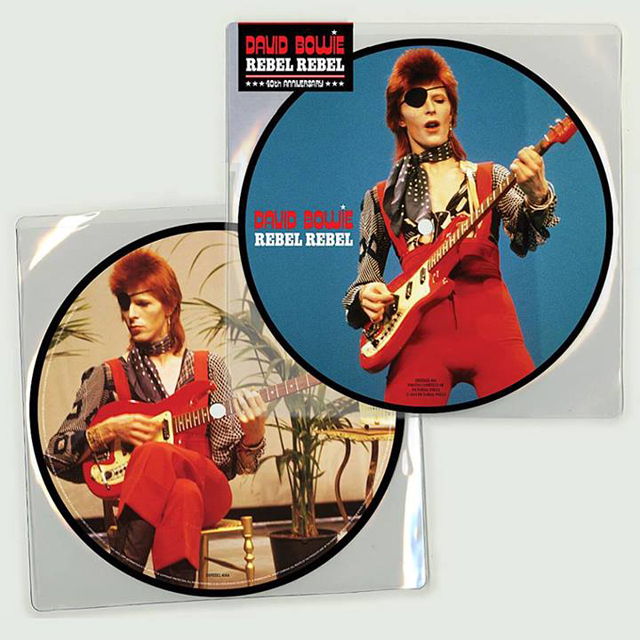 David Bowie / REBEL REBEL 40th ANNIVERSARY 7” PICTURE DISC