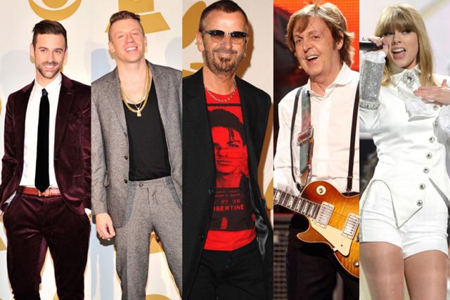 Paul McCartney, Ringo Starr, Taylor Swift etc - GRAMMY Performers