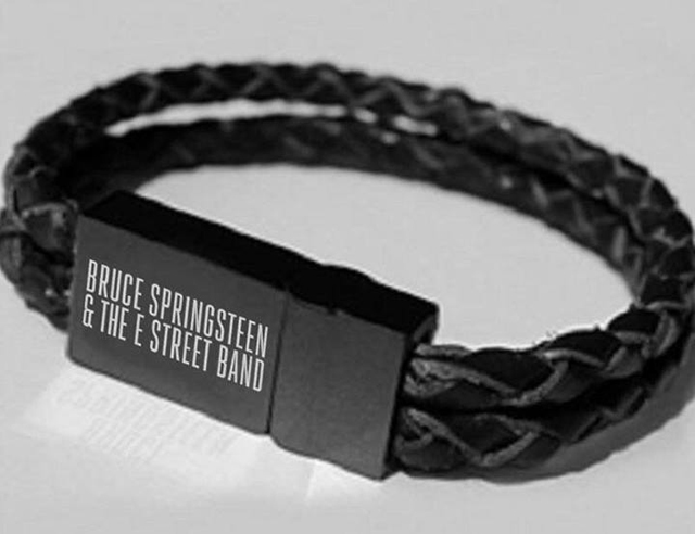 Bruce Springsteen USB wristbands