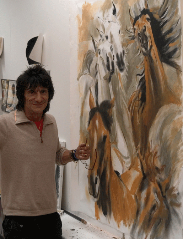 Wild Horses by Ronnie Wood