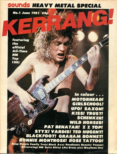 Kerrang! 創刊号（1981年）