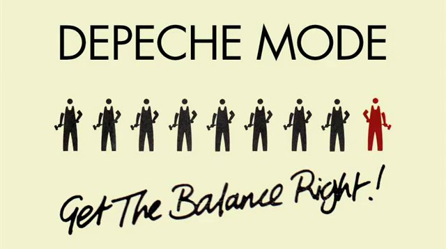 Depeche Mode Archives Special - Get The Balance Right