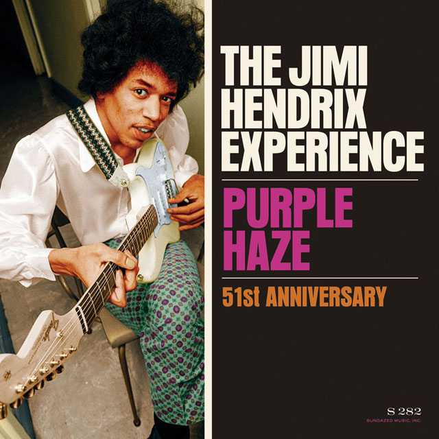 Jimi Hendrix Experience / Purple Haze b/w 51st Anniversary - 7”Single