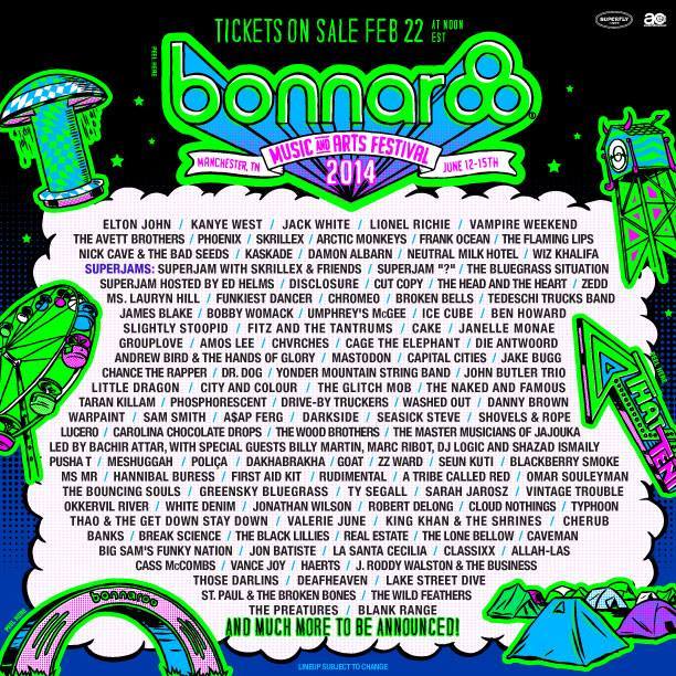 Bonnaroo Music and Arts Festival 2014