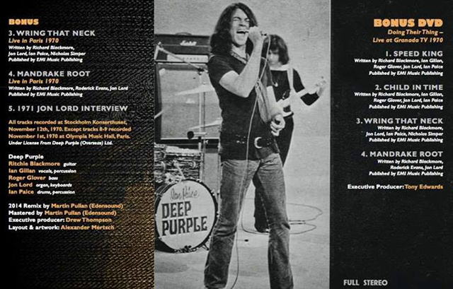 Deep Purple / Live In Stockholm 1970
