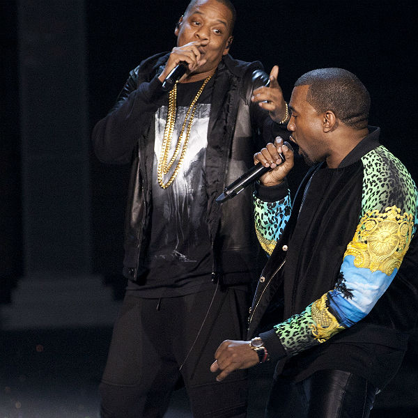 Kanye West and Jay Z