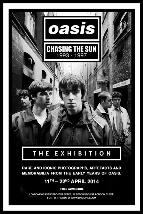 Oasis - The Chasing The Sun exhibition