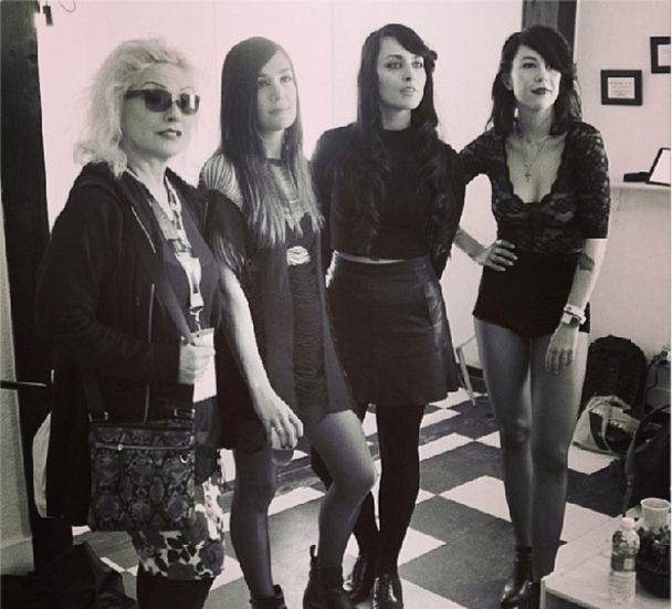 Dum Dum Girls & Debbie Harry