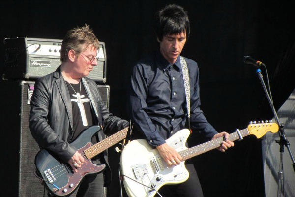 Johnny Marr and Andy Rourke