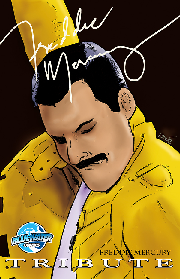 クイーン フレディ マーキュリーの人生を漫画化した最新グラフィック ノベル Tribute Freddie Mercury が発売 Amass