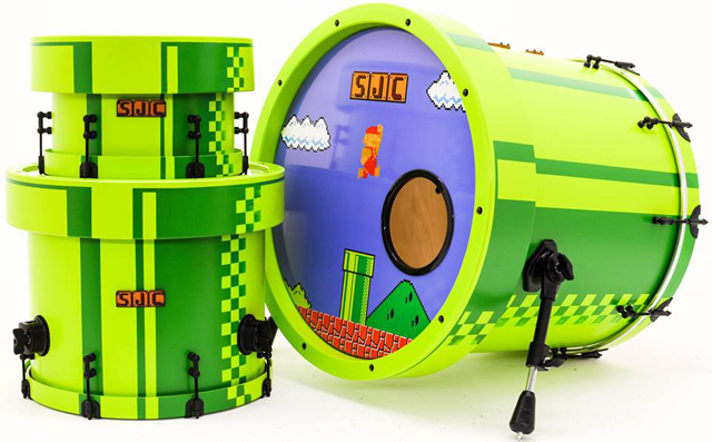Super Mario Bros. Drum Kit