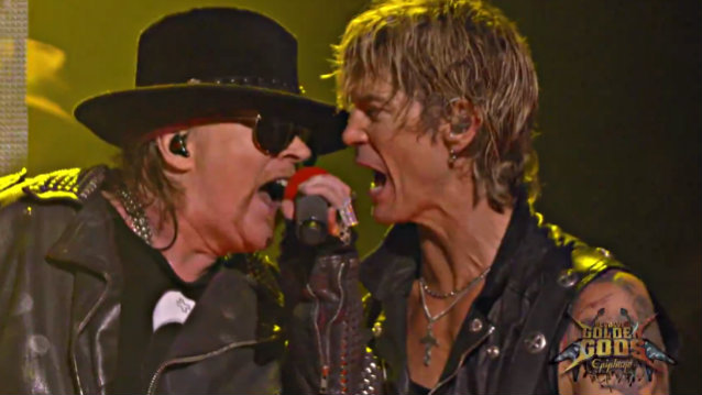 Axl Rose and Duff McKagan