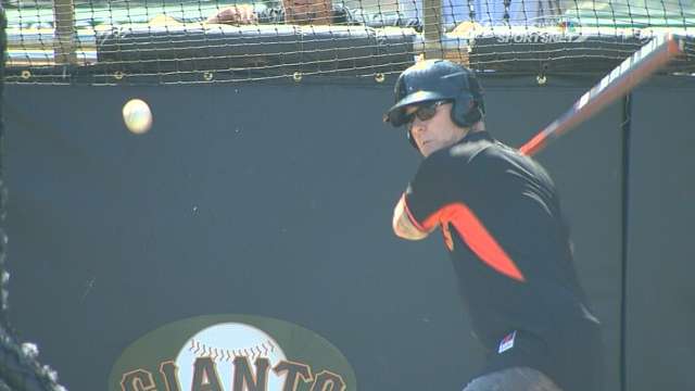 James Hetfield batting practice