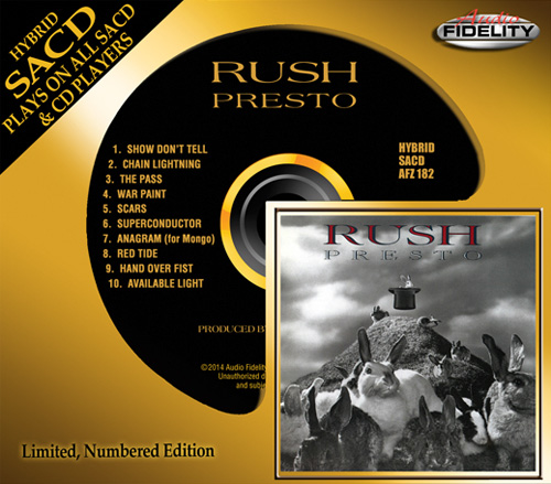 RUSH / Presto [Hybrid SACD]