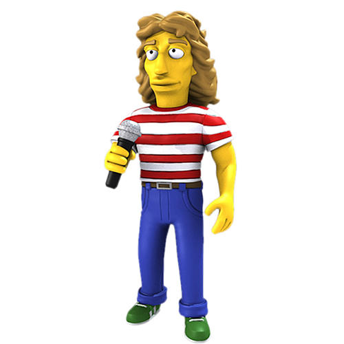 Simpsons 25th Anniversary - 5 inch Figure - Series 2 Roger Daltrey Who